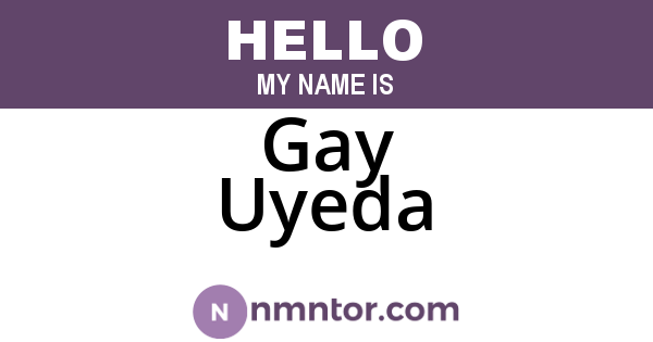 Gay Uyeda