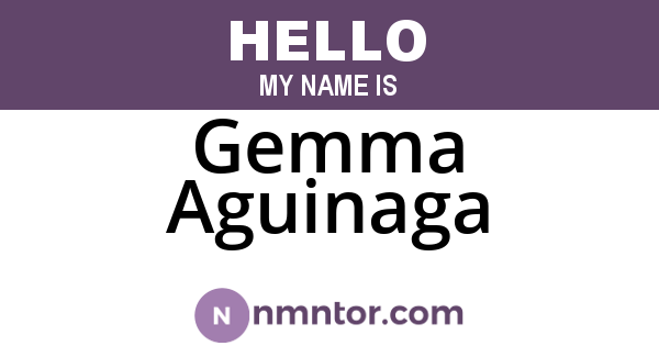 Gemma Aguinaga
