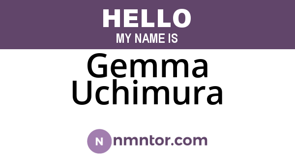 Gemma Uchimura