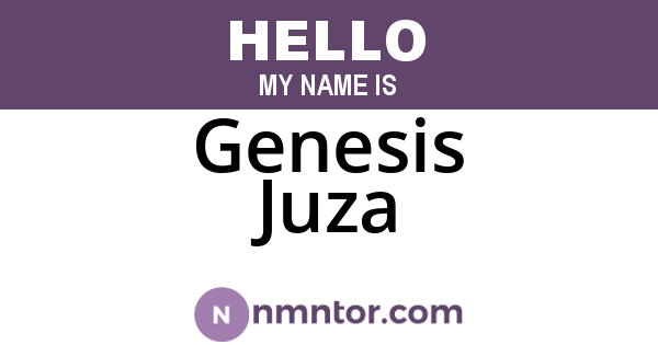 Genesis Juza