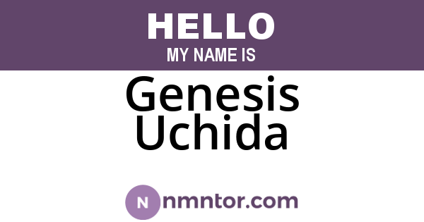 Genesis Uchida