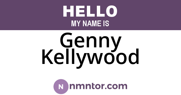 Genny Kellywood