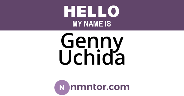 Genny Uchida