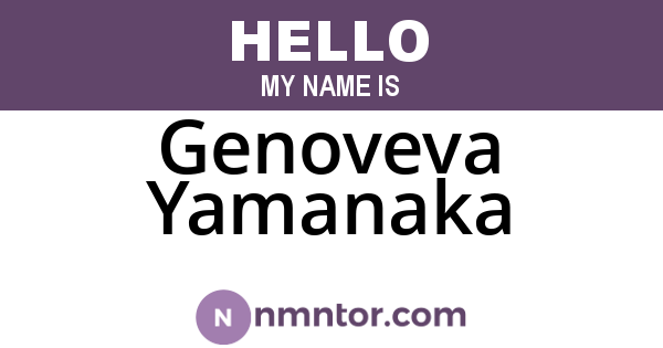 Genoveva Yamanaka