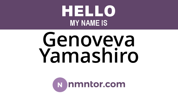 Genoveva Yamashiro