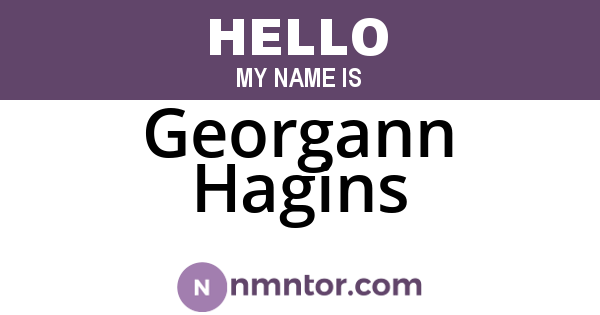 Georgann Hagins