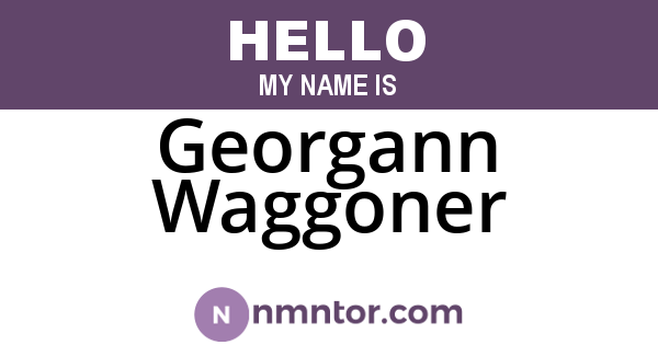 Georgann Waggoner