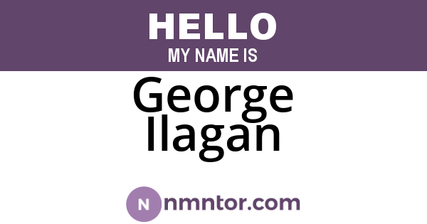George Ilagan
