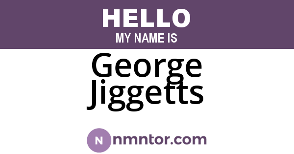 George Jiggetts