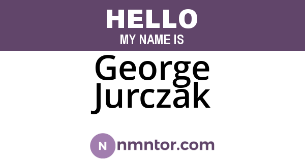 George Jurczak