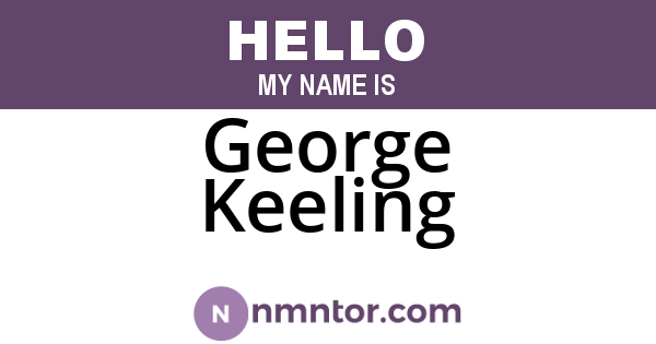 George Keeling