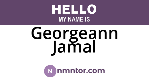 Georgeann Jamal