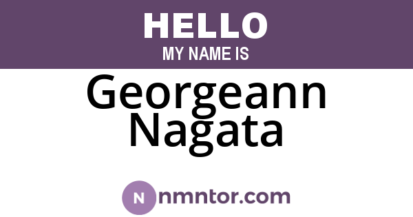 Georgeann Nagata