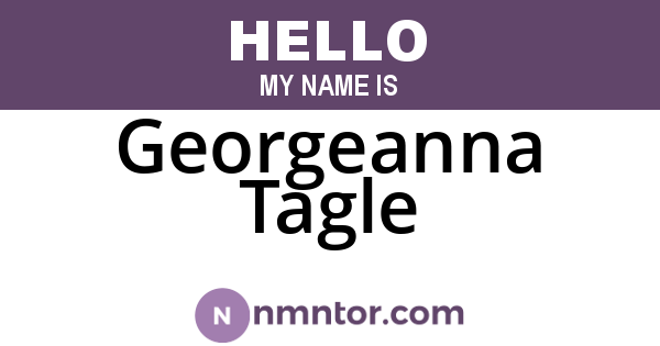 Georgeanna Tagle