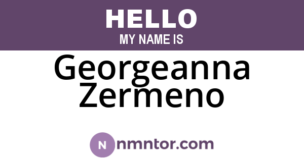 Georgeanna Zermeno