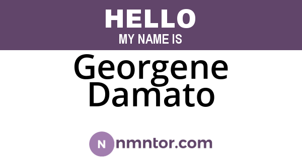 Georgene Damato