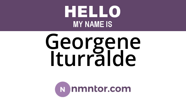 Georgene Iturralde
