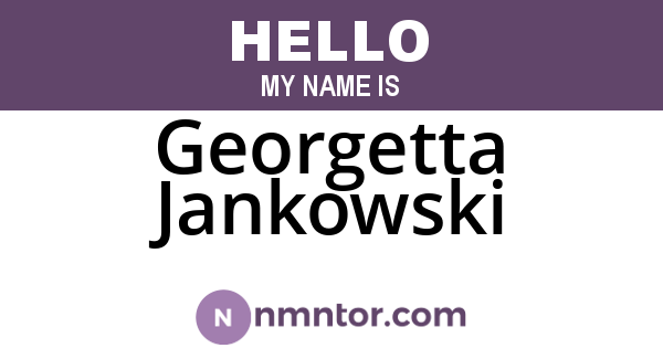 Georgetta Jankowski