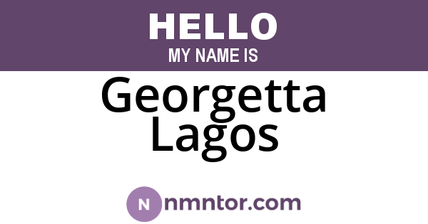 Georgetta Lagos