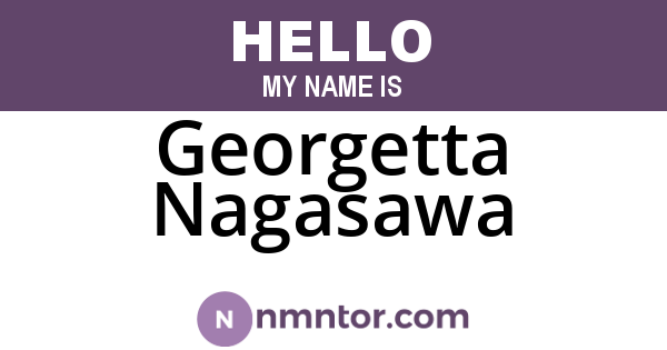 Georgetta Nagasawa