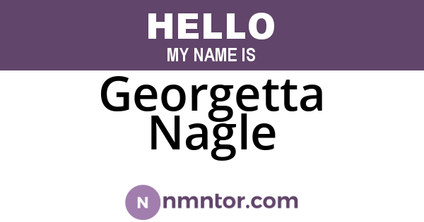 Georgetta Nagle