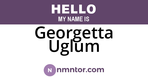 Georgetta Uglum