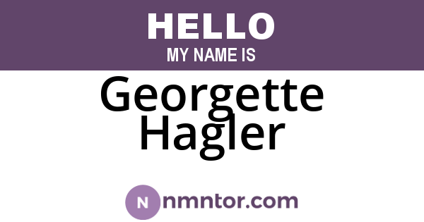 Georgette Hagler