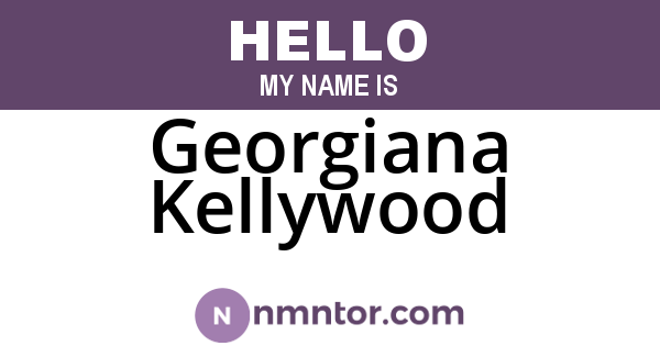 Georgiana Kellywood