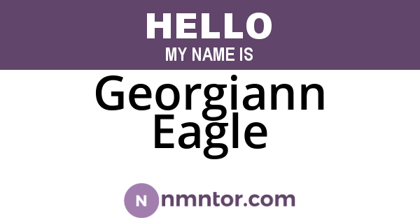 Georgiann Eagle