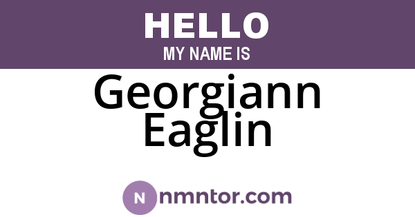 Georgiann Eaglin