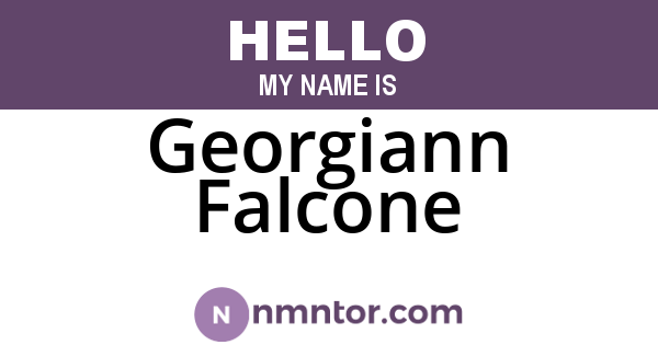 Georgiann Falcone