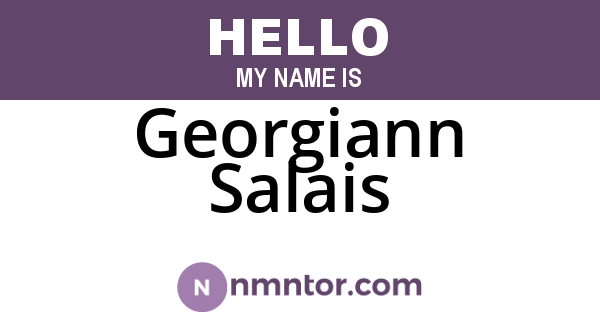 Georgiann Salais