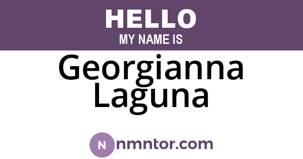 Georgianna Laguna