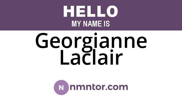 Georgianne Laclair