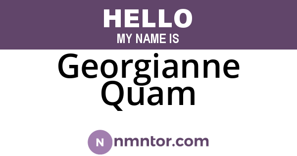 Georgianne Quam