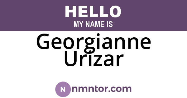 Georgianne Urizar