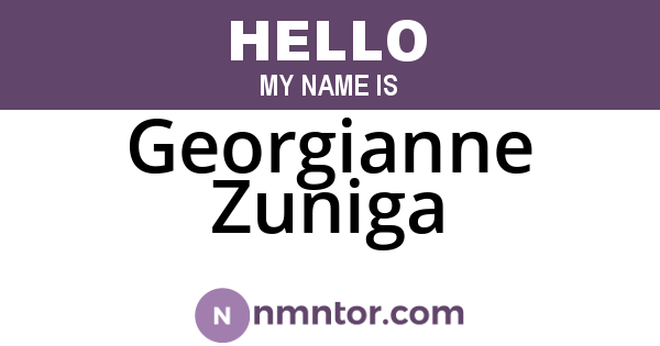 Georgianne Zuniga