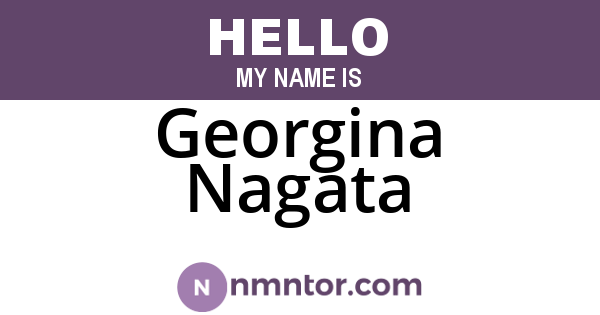 Georgina Nagata