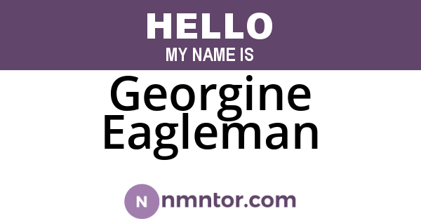 Georgine Eagleman