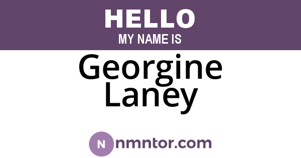 Georgine Laney