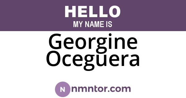 Georgine Oceguera