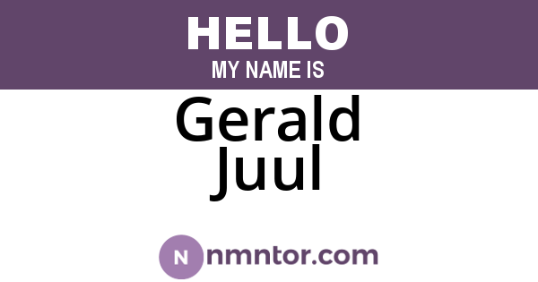 Gerald Juul