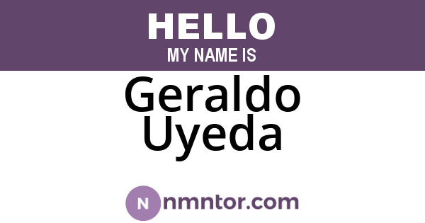 Geraldo Uyeda