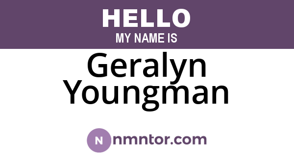 Geralyn Youngman