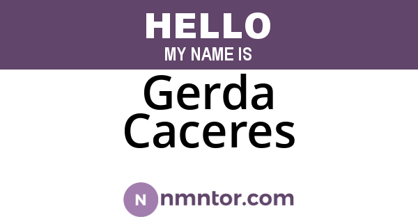 Gerda Caceres