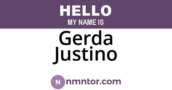 Gerda Justino