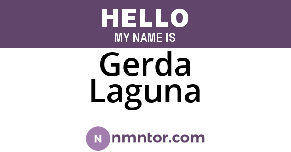Gerda Laguna