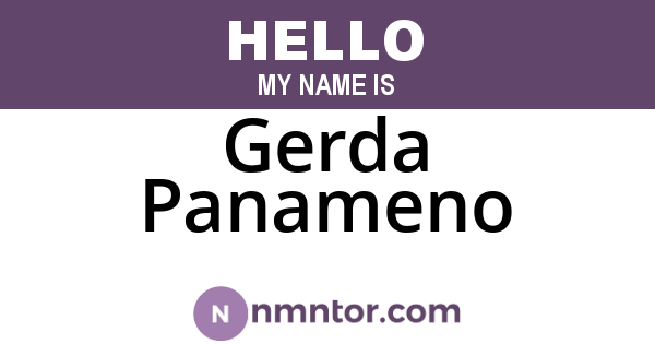 Gerda Panameno