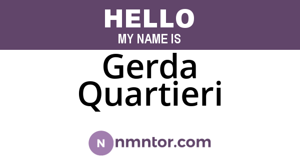 Gerda Quartieri