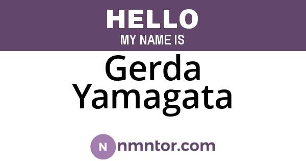 Gerda Yamagata